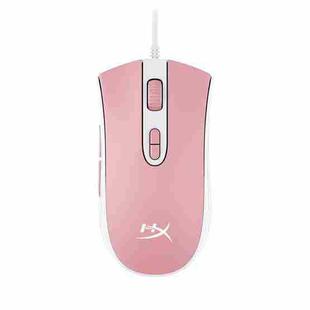 Kingston HyperX Pulsefire Core HX-MC004B RGB 6200DPI Wired Mouse, Cable Length: 1.8m(Pink)