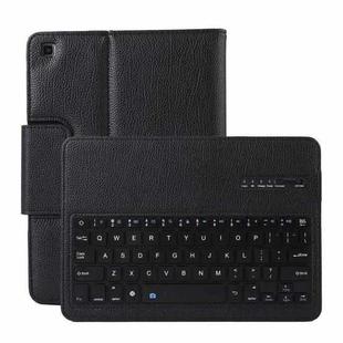 SA720 Detachable Bluetooth Keyboard + Litchi Texture PU Leather Tablet Case with Holder for Galaxy Tab S5e 10.5 T720/T725 (Black)