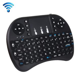 I8 2.4GHz Fly Air Mouse Wireless Mini Keyboard with Embedded USB Receiver for Android TV Box / PC(Black)