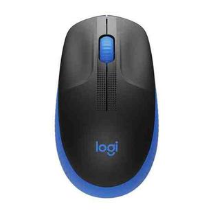 Logitech M190 Full Size Design Wireless Mouse(Blue)