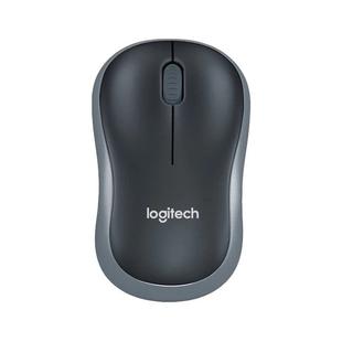Logitech M185 2.4GHz 3-keys 1000DPI Wireless Optical Mouse, Wireless Range: 10m (Black)
