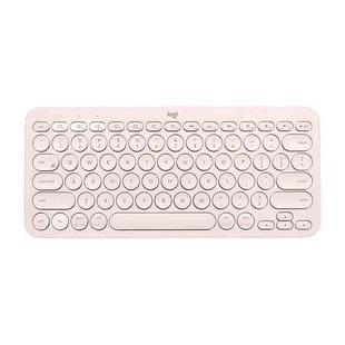 Logitech K380 Portable Multi-Device Wireless Bluetooth Keyboard (Pink)