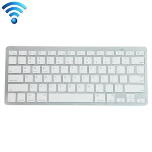 K09 Ultrathin 78 Keys Bluetooth 3.0 Wireless Keyboard (White)