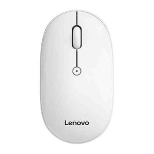 Lenovo M23 Macaron Dual Mode One-key Service Wireless Bluetooth Mouse (White)