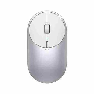 Original Xiaomi Portable Mouse 2 Optical Wireless Bluetooth 4.2 RF 2.4GHz 4000DPI Adjustable Dual Mode Mouse(Silver)