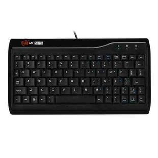 MC Saite MC-8017 Wired 78 Keys Mini Multimedia Computer Keyboard(Black)