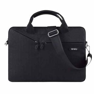 WiWU City Commuter Business Laptop Bag Carrying Handbag for 15.6 inch Laptop(Black)