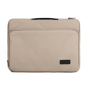 POFOKO E550 14 / 15.4 inch Portable Waterproof Polyester Laptop Handbag(Khaki)