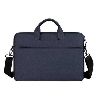 ST01S Waterproof Oxford Cloth Hidden Portable Strap One-shoulder Handbag for 13.3 inch Laptops (Navy Blue)