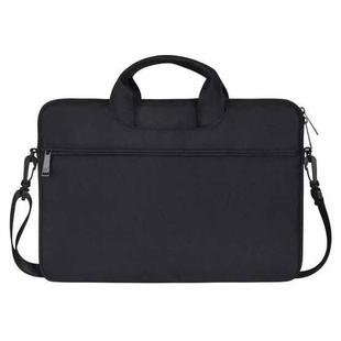 ST01S Waterproof Oxford Cloth Hidden Portable Strap One-shoulder Handbag for 15.6 inch Laptops(Black)