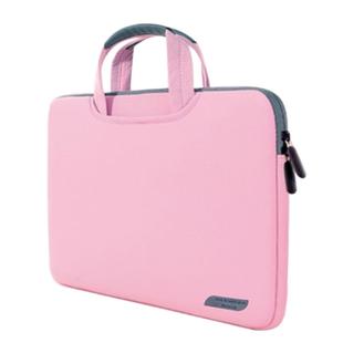 15.6 inch Portable Air Permeable Handheld Sleeve Bag for Laptops, Size: 41.5x30.0x3.5cm(Pink)