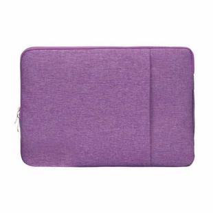 POFOKO C210 12.5-13 inch Denim Business Laptop Liner Bag(Purple)