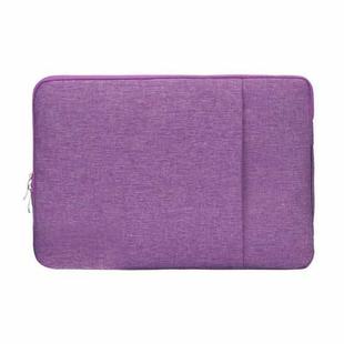 POFOKO C210 15.6 inch Denim Business Laptop Liner Bag(Purple)