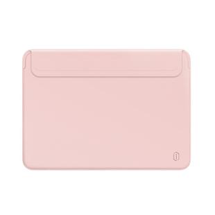 WIWU Skin Pro II 13 inch Ultra-thin PU Leather Protective Case for Macbook Air(Pink)