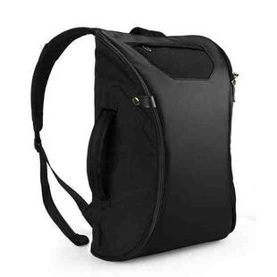 WIWU 15.6 inch Large Capacity Fashion Leisure Fingerprint Lock Backpack Travel Computer Bag V2 (Black)