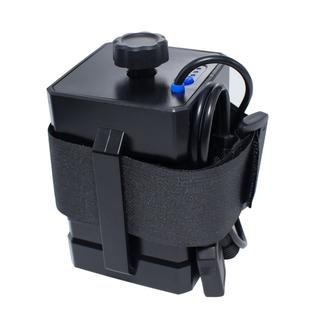3 Sections 18650/26650 IPX7 Waterproof Battery Box with 16.8v Round Head & 5v USB Connector Output Voltage Does Not Include Battery(Black)