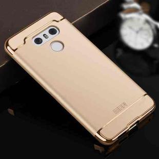 MOFi for LG G6 Three Stage Splicing Shield Full Coverage Protective Case Back Cover(Gold)