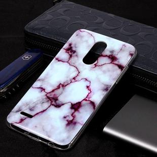 Marble Pattern Soft TPU Case For LG K10 (2018)(Red)