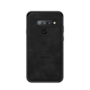 PINWUYO Shockproof Waterproof Full Coverage PC + TPU + Skin Protective Case for LG V40 ThinQ(Black)