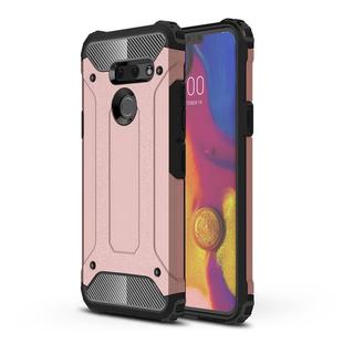 Magic Armor TPU + PC Combination Case for LG G8 ThinQ (Rose Gold)