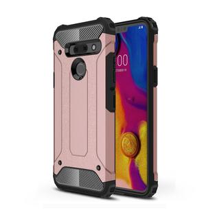 Magic Armor TPU + PC Combination Case for LG G8 ThinQ (Rose Gold)