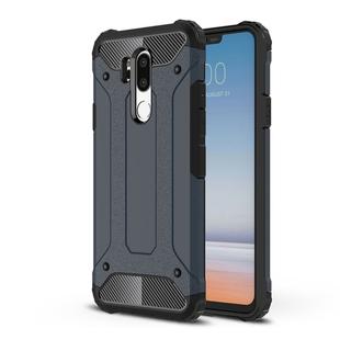 For LG G7 ThinQ Full-body Rugged TPU + PC Combination Back Cover Case (Navy Blue)