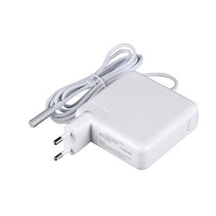 18.5V 4.6A 85W 5 Pin L Style MagSafe 1 Power Charger for Apple Macbook A1222 / A1290/ A1343, Length: 1.7m, EU Plug(White)