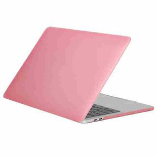 Laptop Frosted Texture PC Protective Case for 2016 New Macbook Pro 13.3 inch A2159 & A1706 & A1708(Pink)