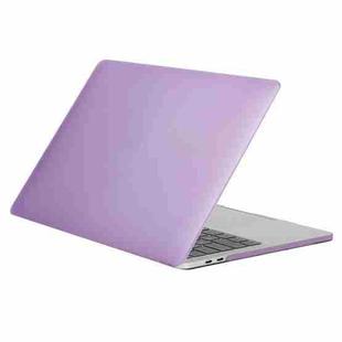 Laptop Frosted Texture PC Protective Case for 2016 New Macbook Pro 13.3 inch A2159 & A1706 & A1708(Purple)
