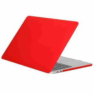 Laptop Frosted Texture PC Protective Case for 2016 New Macbook Pro 13.3 inch A2159 & A1706 & A1708(Red)