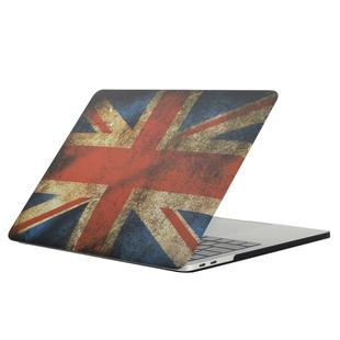 For 2016 New Macbook Pro 13.3 inch A1706 & A1708 Retro UK Flag Pattern Laptop Water Decals PC Protective Case