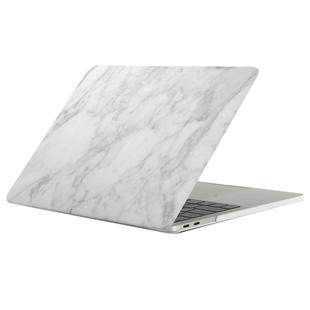 For 2016 New Macbook Pro 13.3 inch A1706 & A1708 White Grey Texture Marble Pattern Laptop Water Decals PC Protective Case