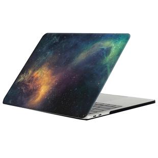 For 2016 New Macbook Pro 13.3 inch A1706 & A1708 Green Starry Sky Pattern Laptop Water Decals PC Protective Case