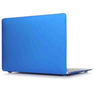 For MacBook Air 13.3 inch A1932 2018 & A2179 2020 & A2337 Laptop Matte Style Protective Case(Dark Blue)