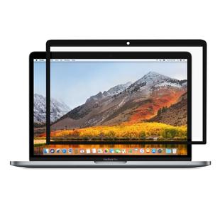 0.3mm 6H Surface Hardness HD Scratch-proof Full Screen PET Film for MacBook Pro 15.4 inch (A1286)(Black)