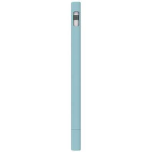 LOVE MEI For Apple Pencil 1 Triangle Shape Stylus Pen Silicone Protective Case Cover (Blue)