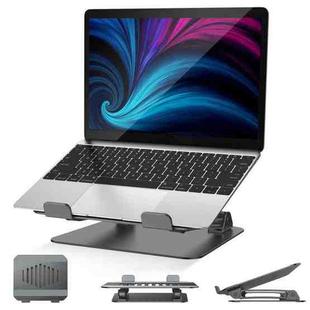 lenuo DL-201 Adjustable Aluminum Alloy Laptop Notebook Stand Holder (Black)