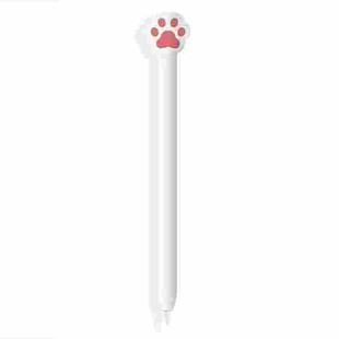 Cute Cartoon Silicone Protective Cover for Apple Pencil 1(White)