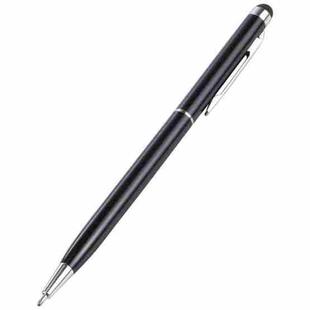 2 in 1 Universal Mobile Phone Writing Pen with Common Writing Pen Function (Black)