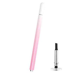 Universal Nano Disc Nib Capacitive Stylus Pen with Magnetic Cap & Spare Nib (Pink)