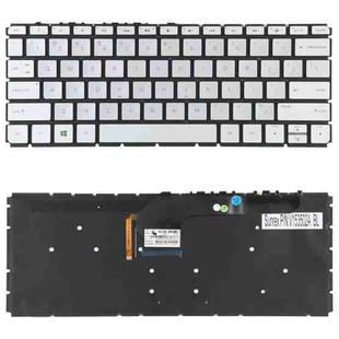 For HP Envy 13-D 13-D000 13-D100 US Version Keyboard with Backlight (Silver)