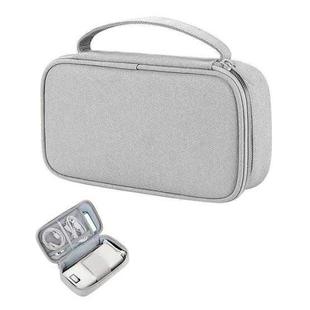 SM03 Medium Size Portable Multifunctional Digital Accessories Storage Bag (Grey)