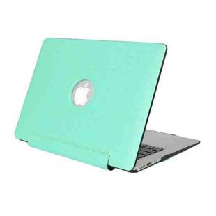 For Macbook Pro Retina 13.3 inch Silk Texture Apple Laptop United PU Protective Case(Green)