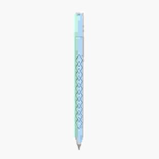 For Apple Pencil (USB-C) Diamond Pattern Silicone Stylus Pen Protective Case (Sky Blue)
