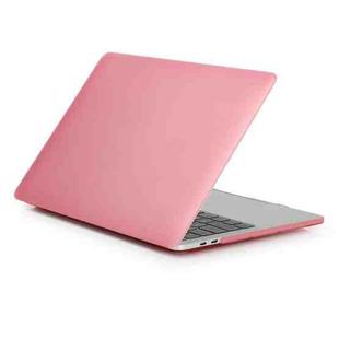 Laptop Frosted Style PC Protective Case for MacBook Pro 13.3 inch A1989 (2018) / A2159 / A2251 / A2289 / A2338(Pink)