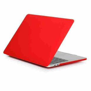 Laptop Frosted Style PC Protective Case for MacBook Pro 13.3 inch A1989 (2018) / A2159 / A2251 / A2289 / A2338(Red)