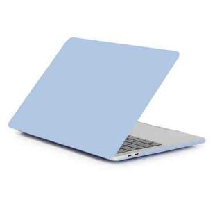 Laptop Frosted Style PC Protective Case for MacBook Pro 15.4 inch A1990 (2018)(Blue)