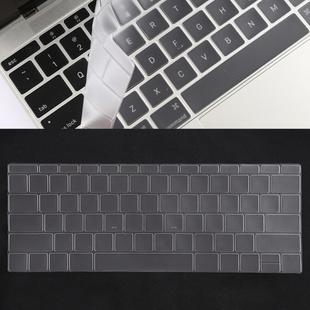 Keyboard Protector Silica Gel Film for MacBook Retina 12 / Pro 13 (A1534 / A1708)(Transparent)