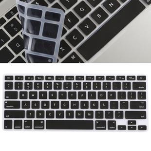 Keyboard Protector Silica Gel Film for MacBook Pro 13 / 15 & Air 13 (A1466 / A1502 / A1278 / A1286)(Black)