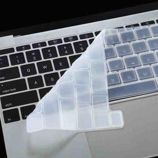Dustproof Silicone Laptop Keyboard Protective Film for MacBook Pro 13.3 inch 2022 (White)